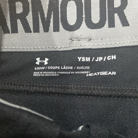 Under Armour Kids Black Baseball Pants - Picture 2 of 3